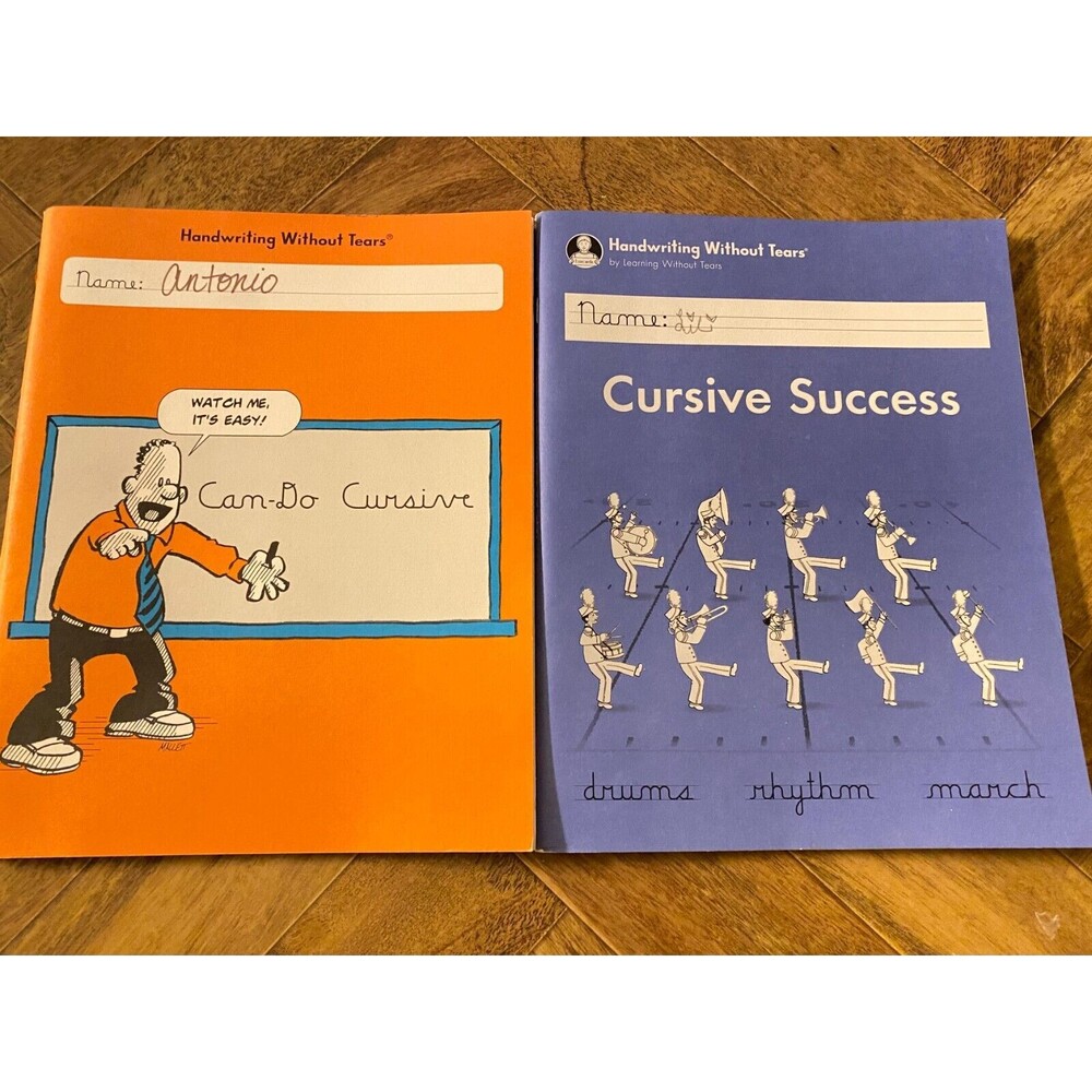 Can-Do Cursive & Cursive Success Learning‎ Without Tears Paperback Writing Book